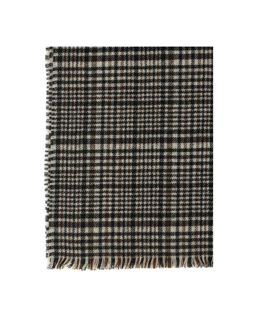 Brunello Cucinelli Black Winter Scarves