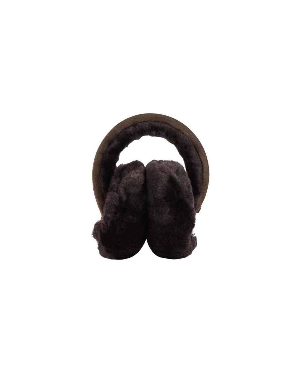 EMU Accessoires ,Bruin ,Wol Angahook Oorwarmers in het Black