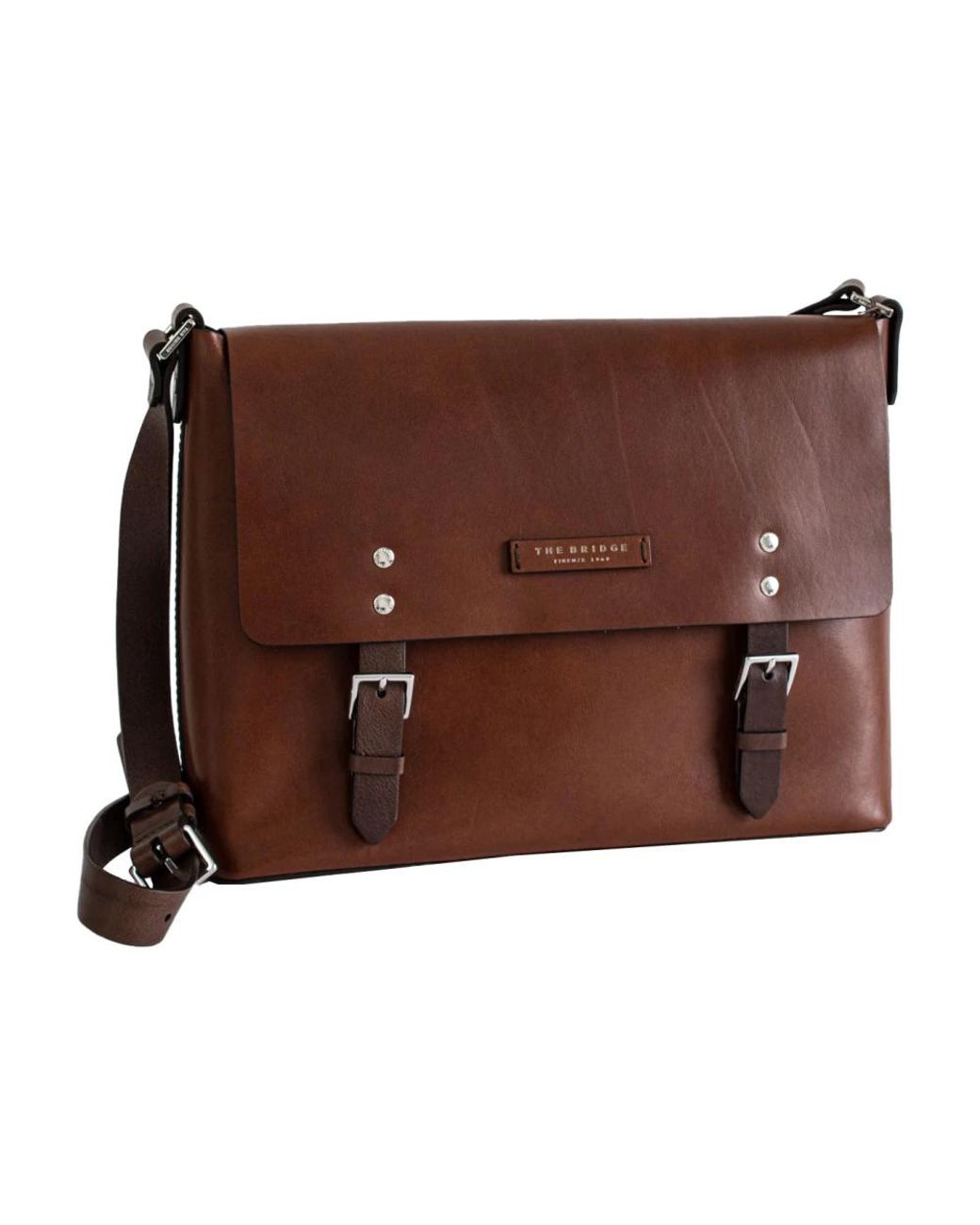 The Bridge Brown Cross Body Bags for men