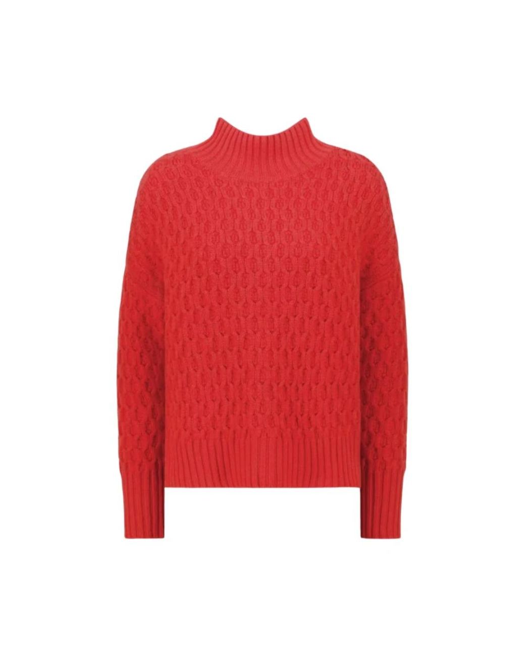 Turtlenecks Kujten de hombre de color Red