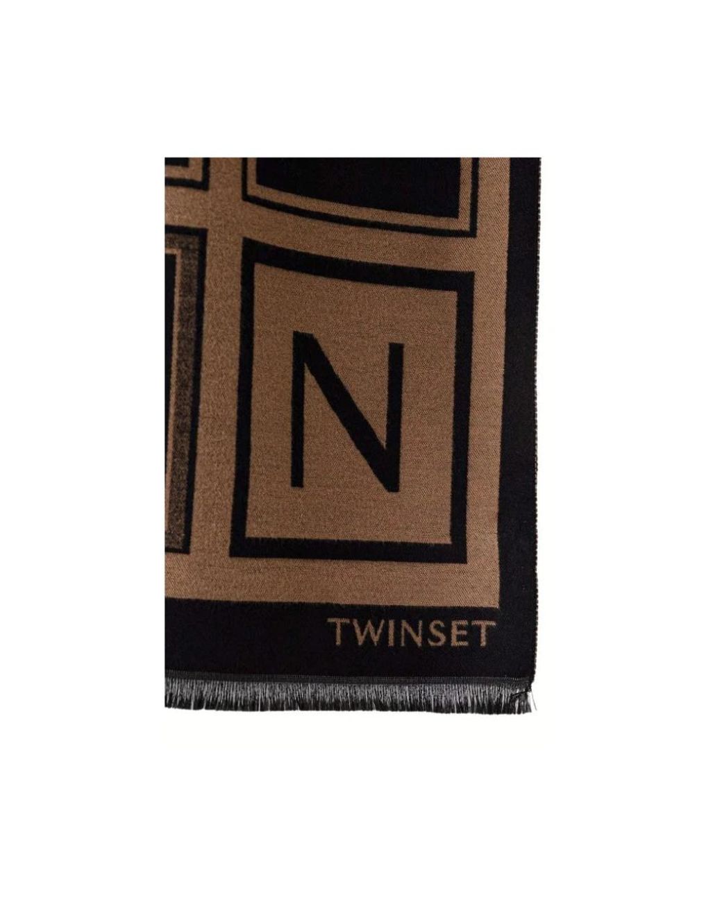 Twinset Black Winter Scarves