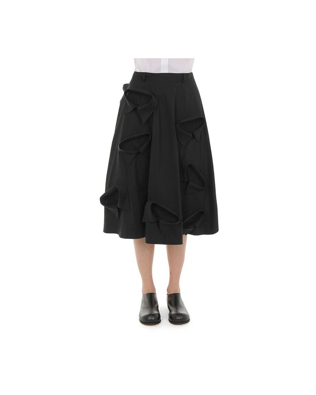 Moschino Black Midi Skirts