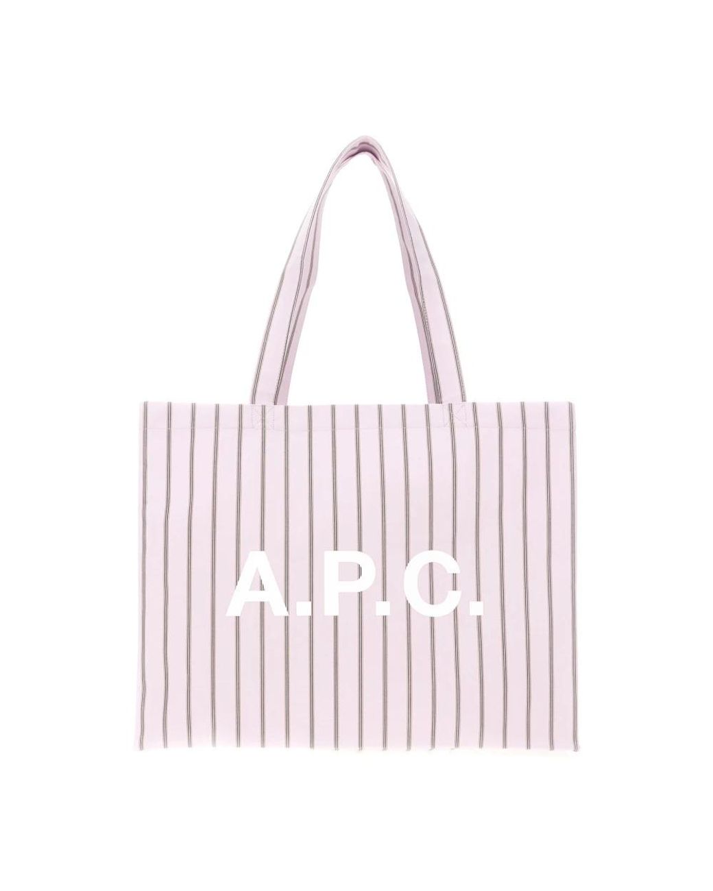 A.P.C. Pink Shopping Bags