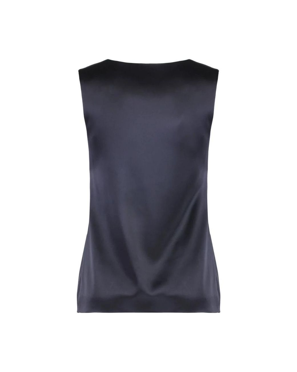 Alberta Ferretti Blue Sleeveless Tops