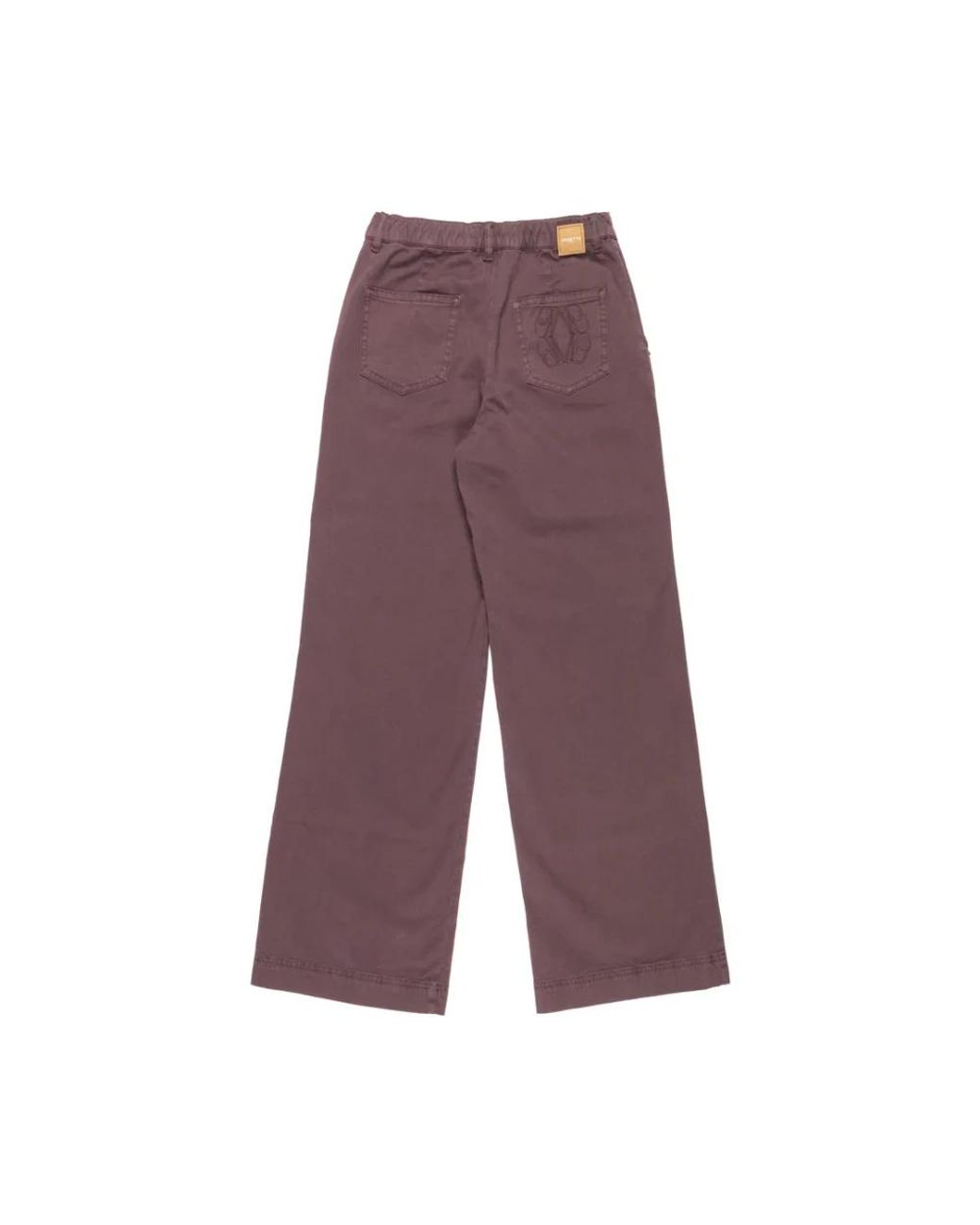 Nenette Purple Wide Trousers
