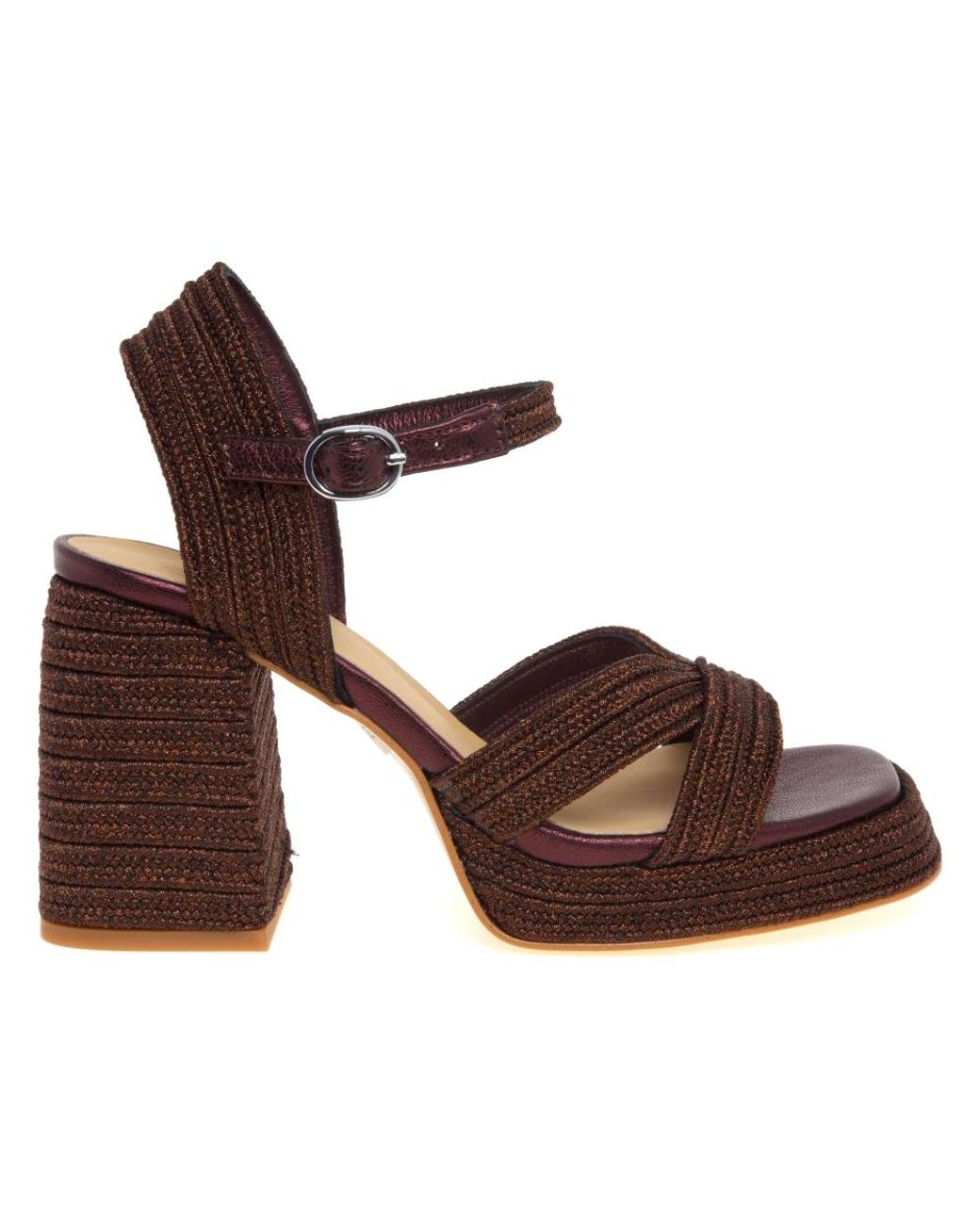Castaner Brown High Heel Sandals