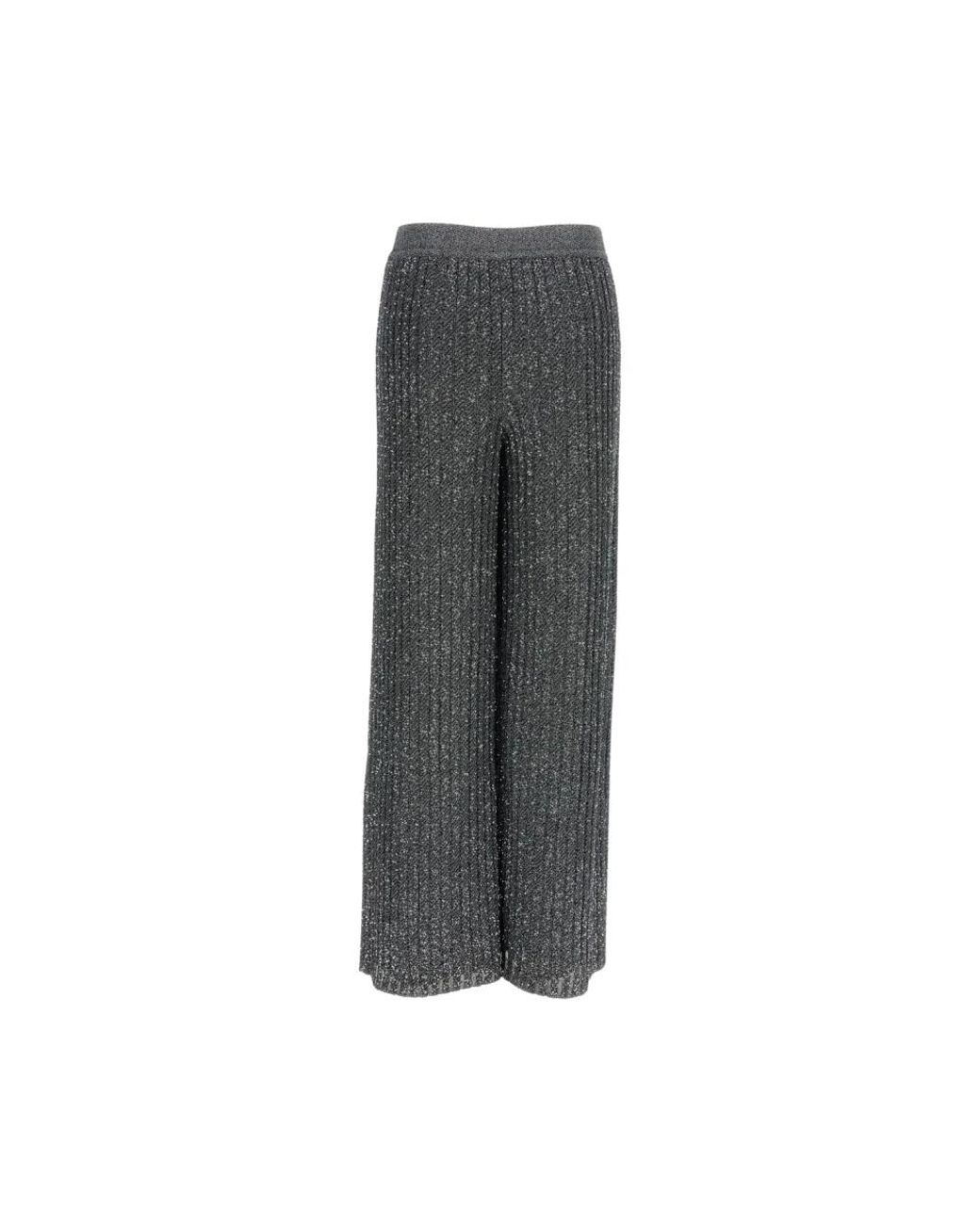 Missoni Gray Wide Trousers
