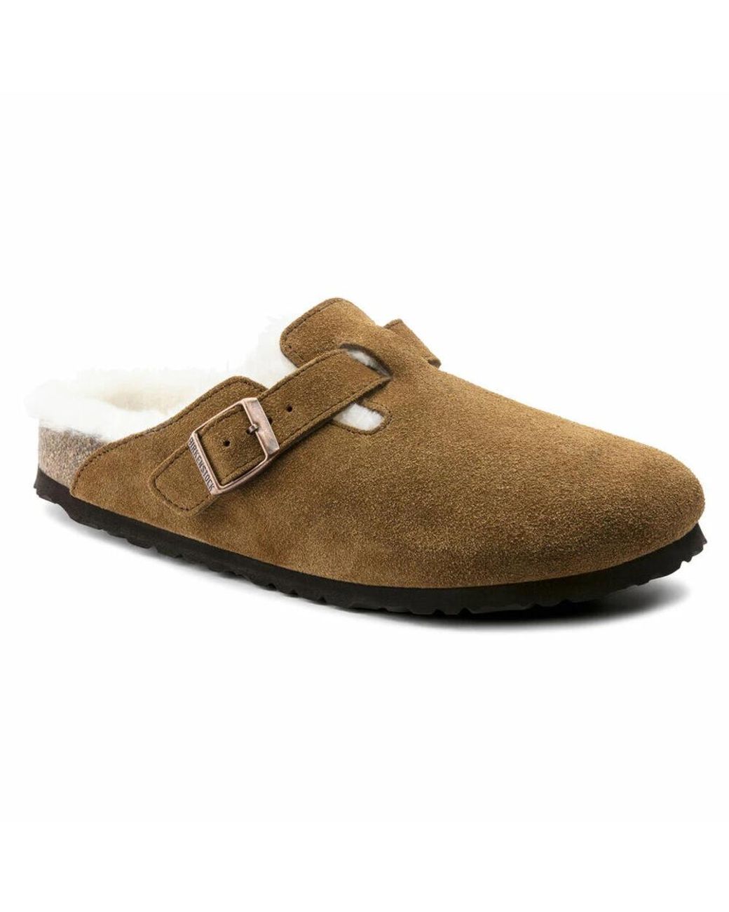 Birkenstock Brown Sandali Boston Shearling 36 for men