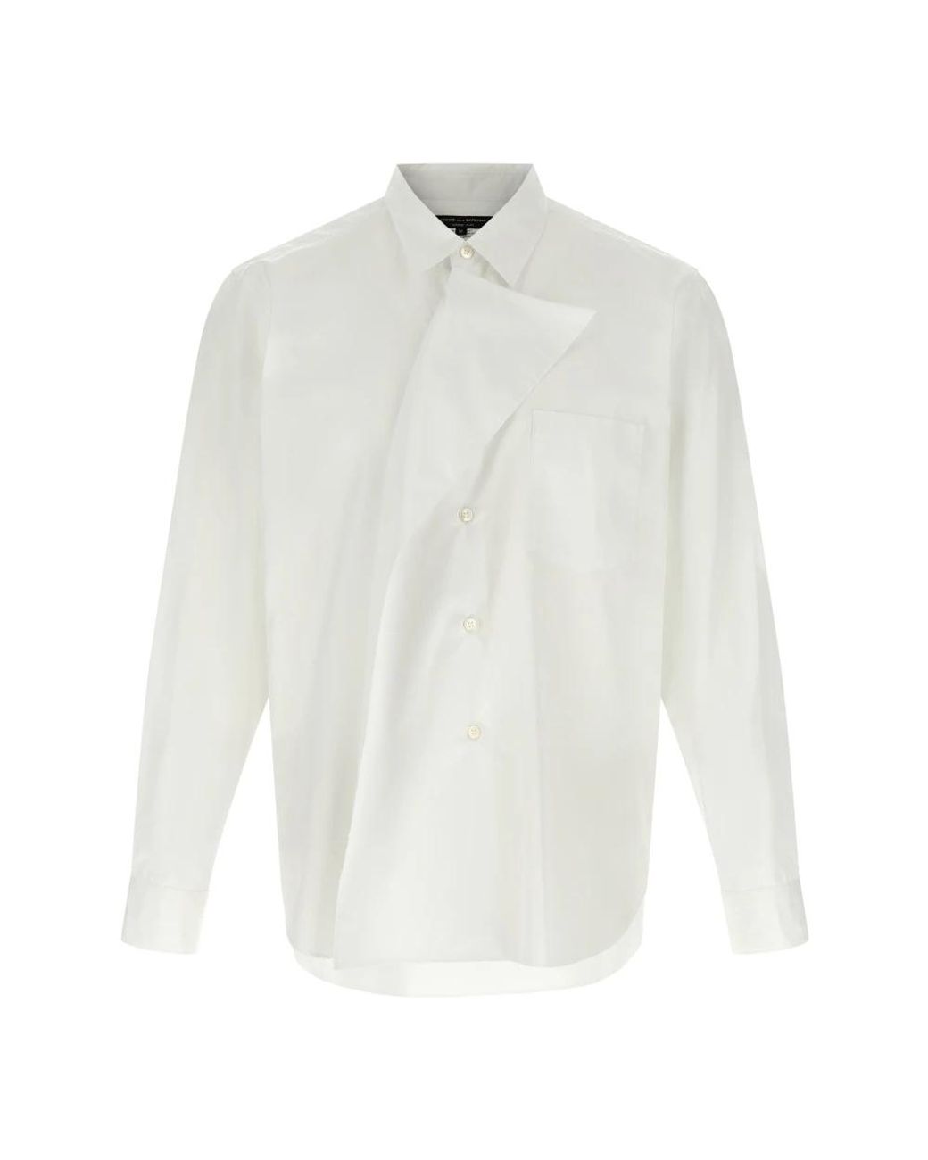Comme des Garçons White Formal Shirts for men