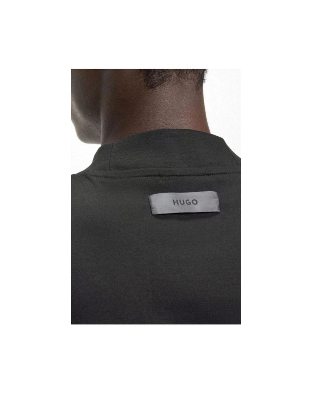 HUGO Black Long Sleeve T-Shirts for men