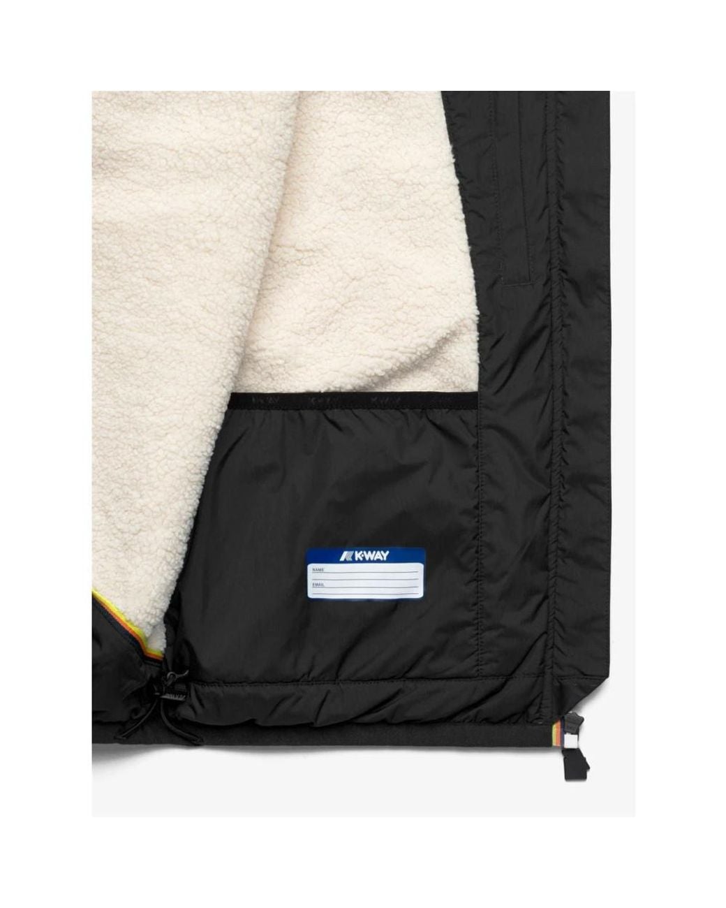Winter Jackets K-Way de color Black