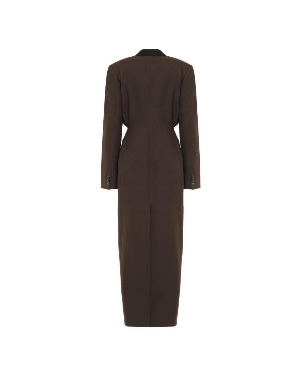 Khaite Black Single-Breasted Coats