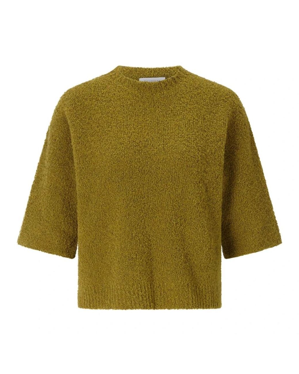 Rich & Royal Green Round-Neck Knitwear