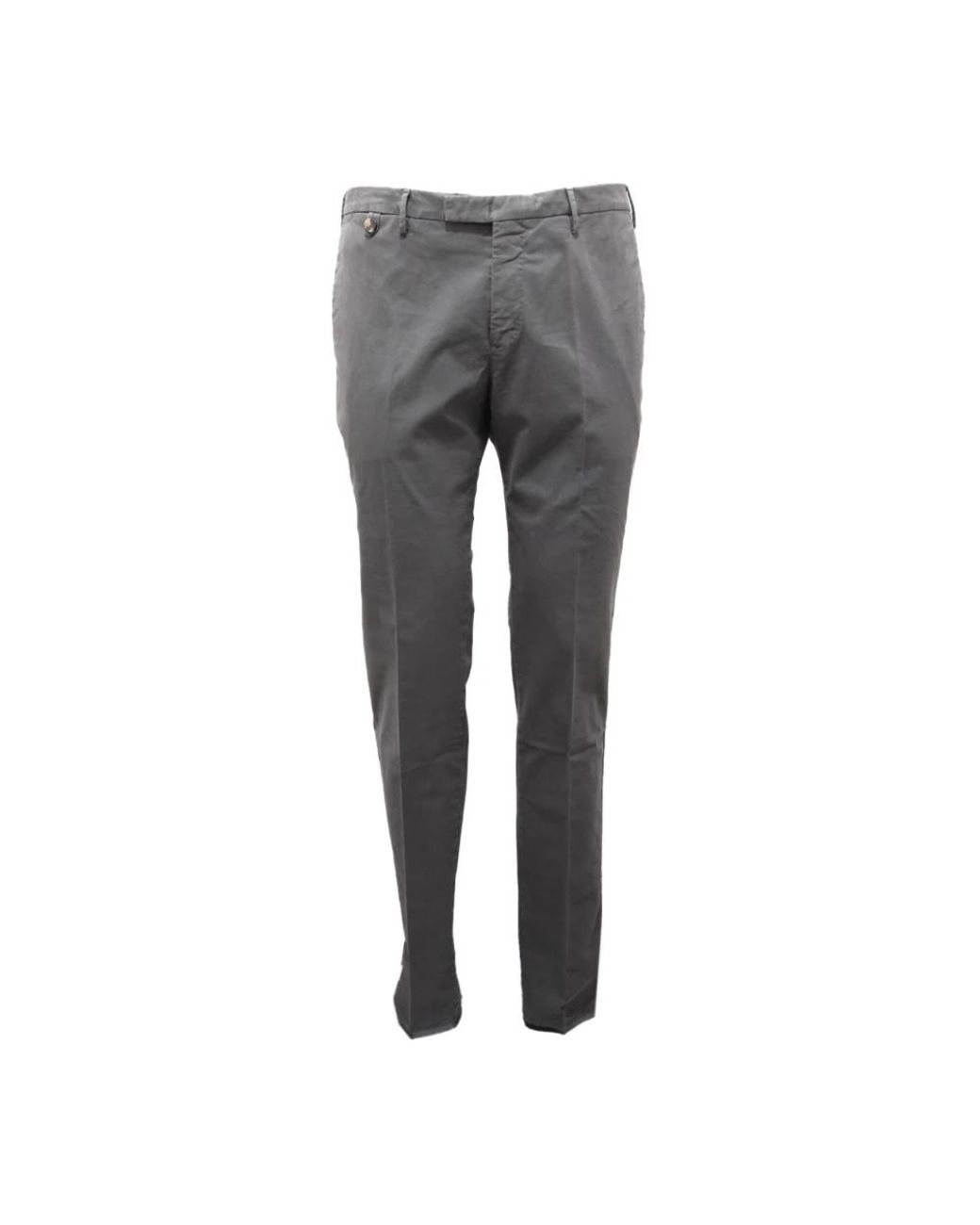 PT01 Gray Slim-Fit Trousers for men