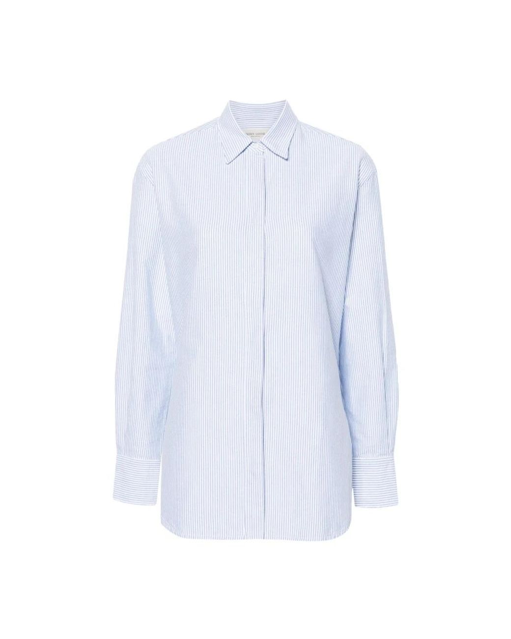Golden Goose Deluxe Brand Blue Shirts