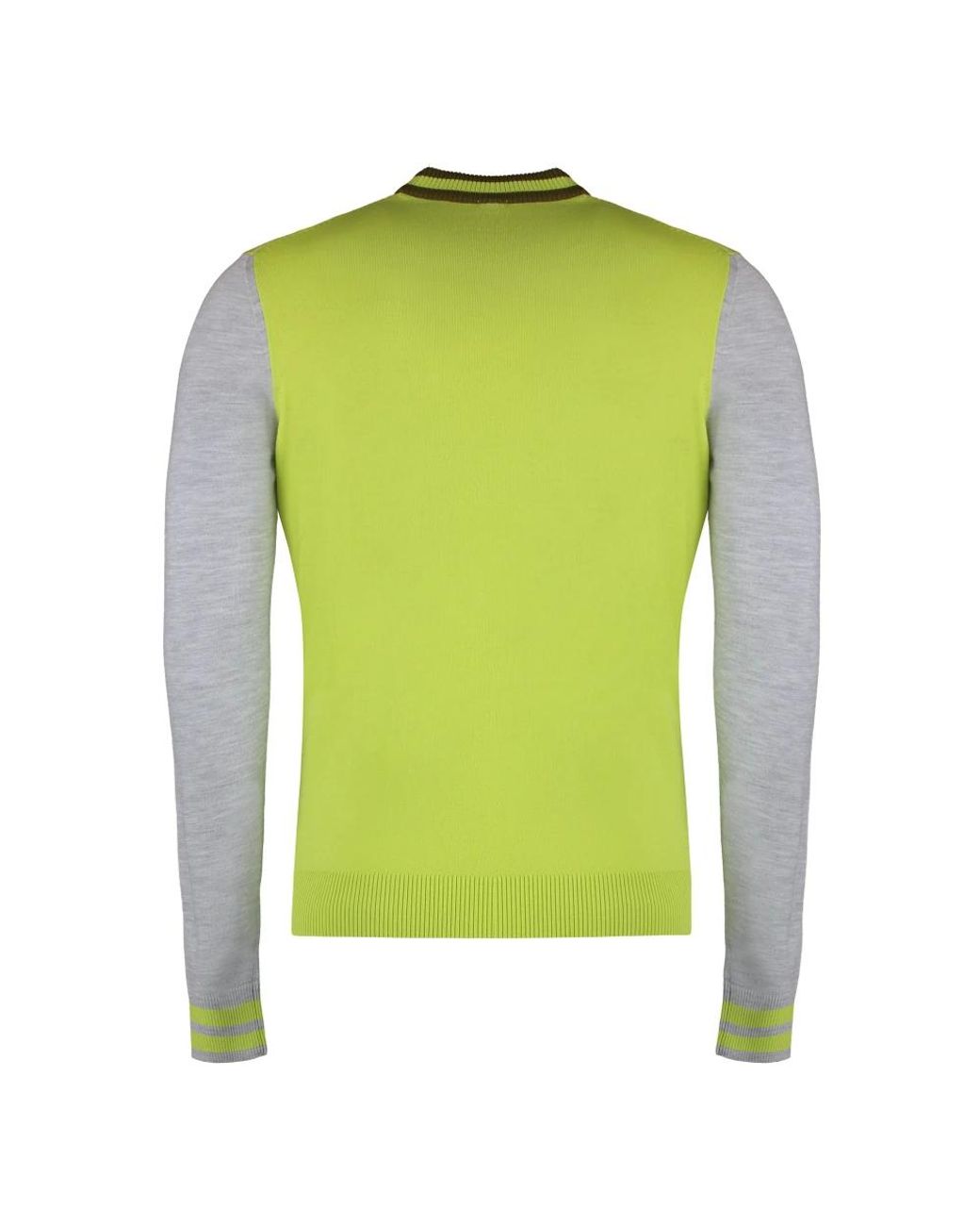Malo Green Round-Neck Knitwear for men