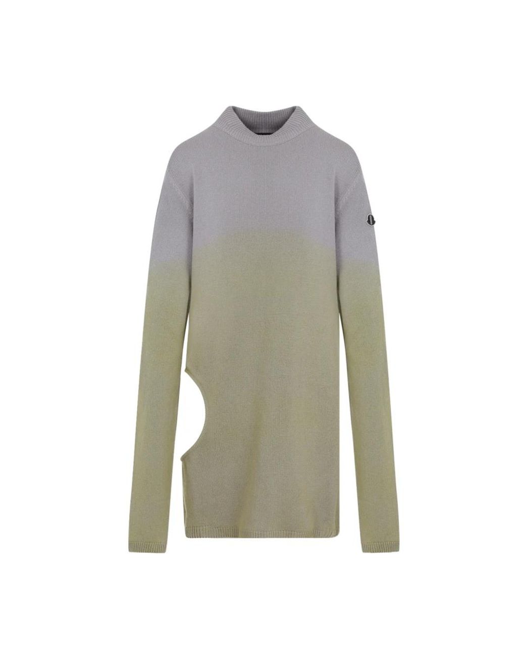 Moncler Truien & Vesten ,Veelkleurig ,Kasjmier Acid Degrad Subhuman Sweatshirt in het Gray