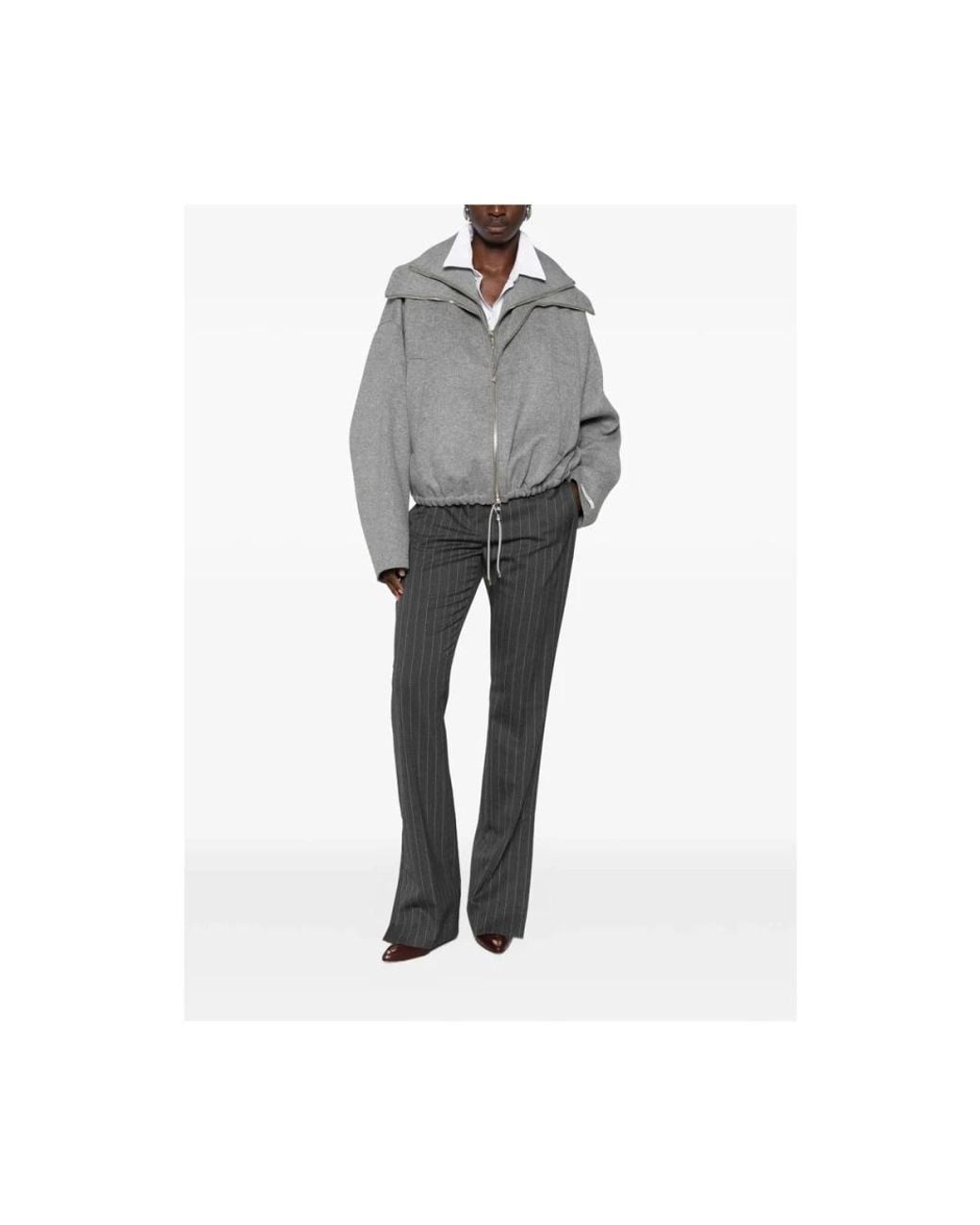 Sportmax Gray Light Jackets