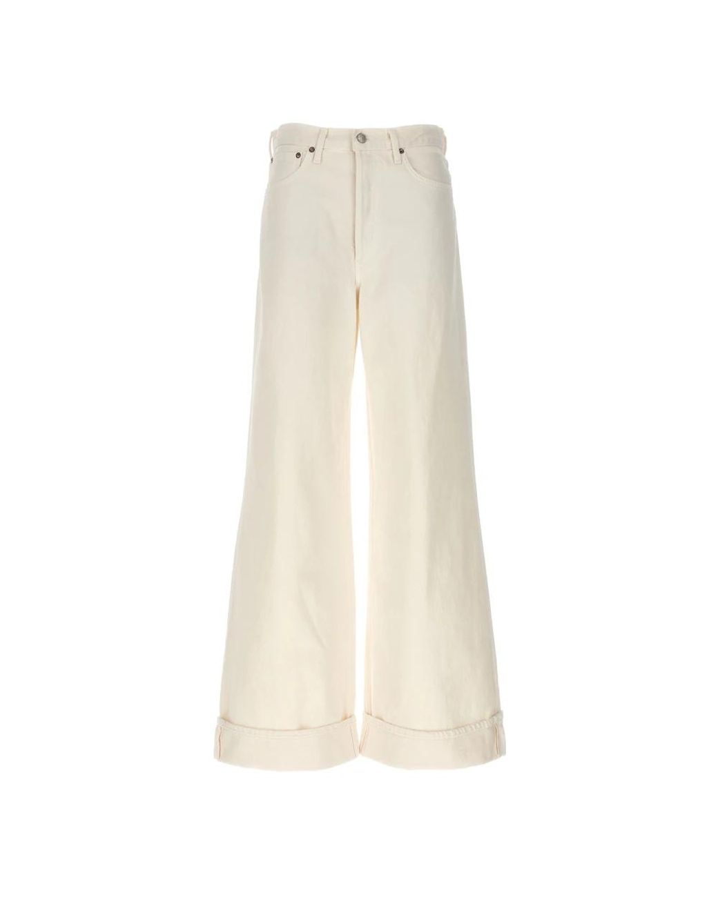 Agolde Natural Wide Jeans