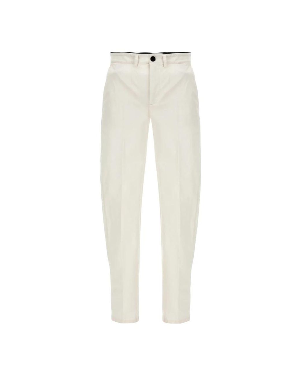 Department 5 White Slim-Fit Trousers for men