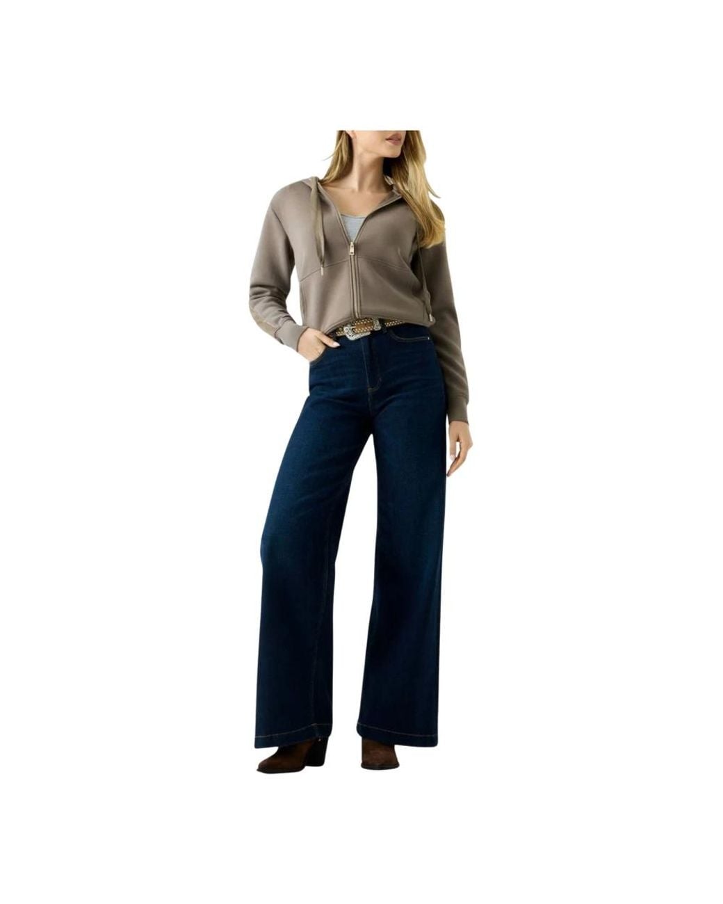 Guess Blue Zip-Throughs