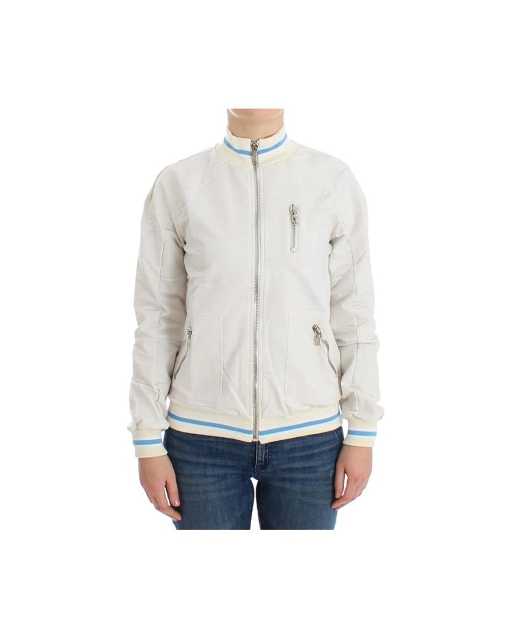 John Galliano White Zip-Throughs