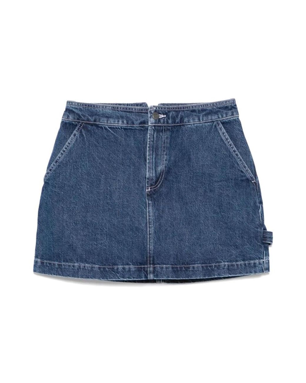 A.P.C. Rokken ,Blauw ,Katoen Christie Rok in het Blue