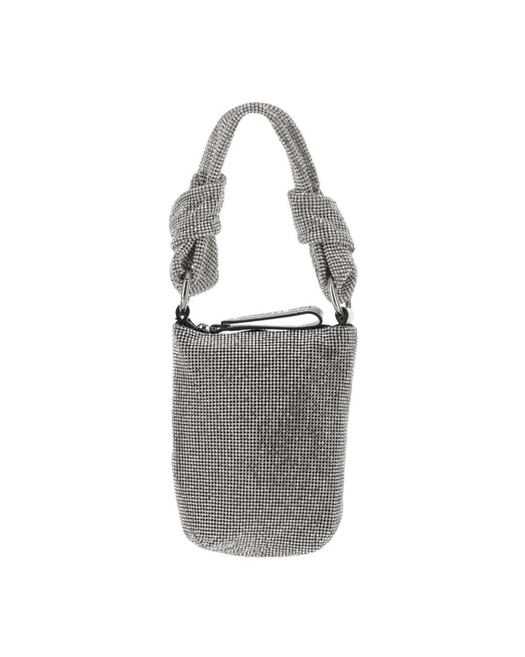 Karl Lagerfeld Gray Bucket Bags