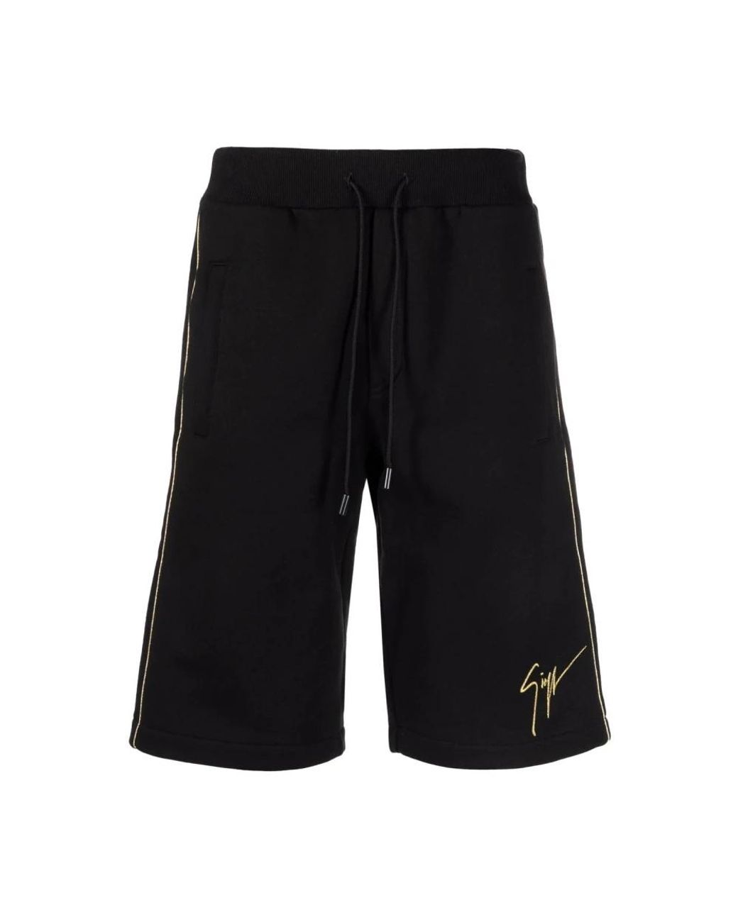 Giuseppe Zanotti Black Casual Shorts for men
