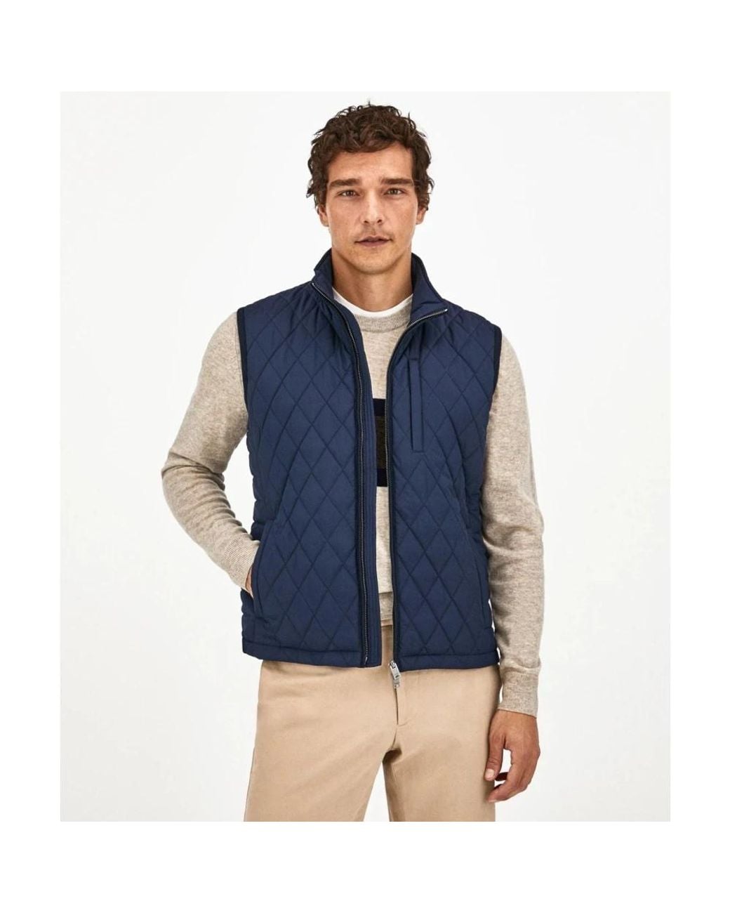 Vests Hackett pour homme en coloris Blue