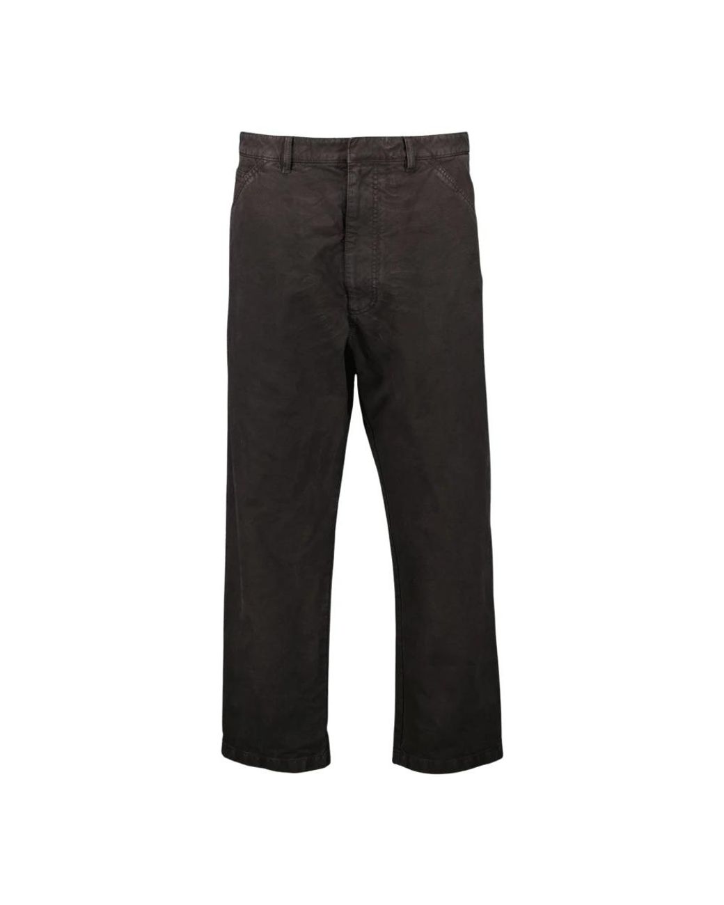Prada Broeken ,Bruin ,Katoen Wijde Pijpen Broek in het Black voor heren
