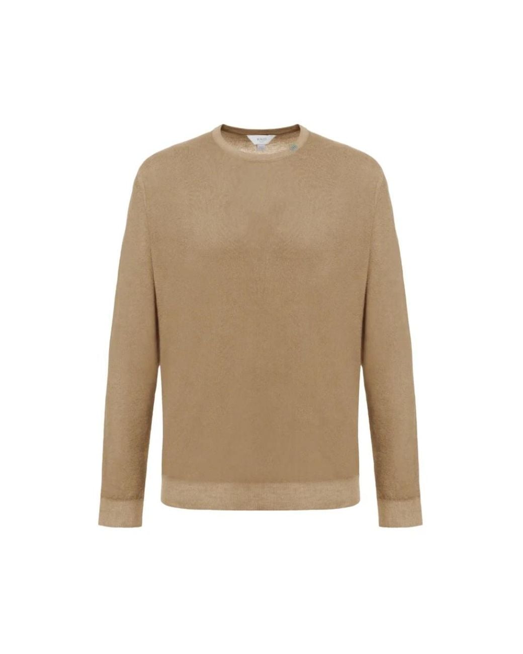Malo Natural Round-Neck Knitwear for men