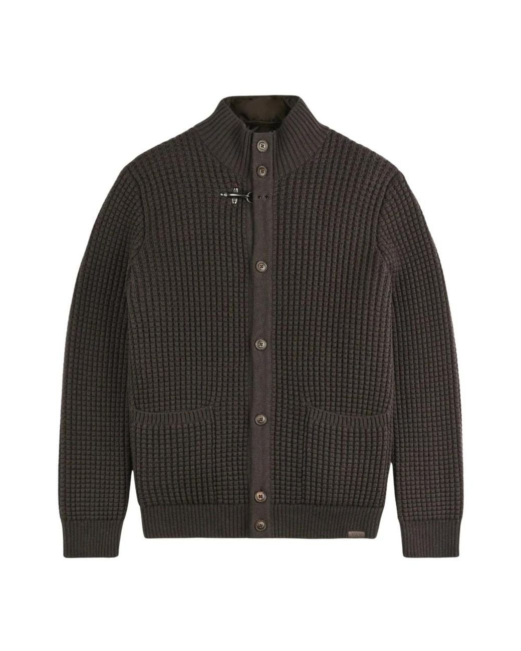 Fay Black Cardigans for men