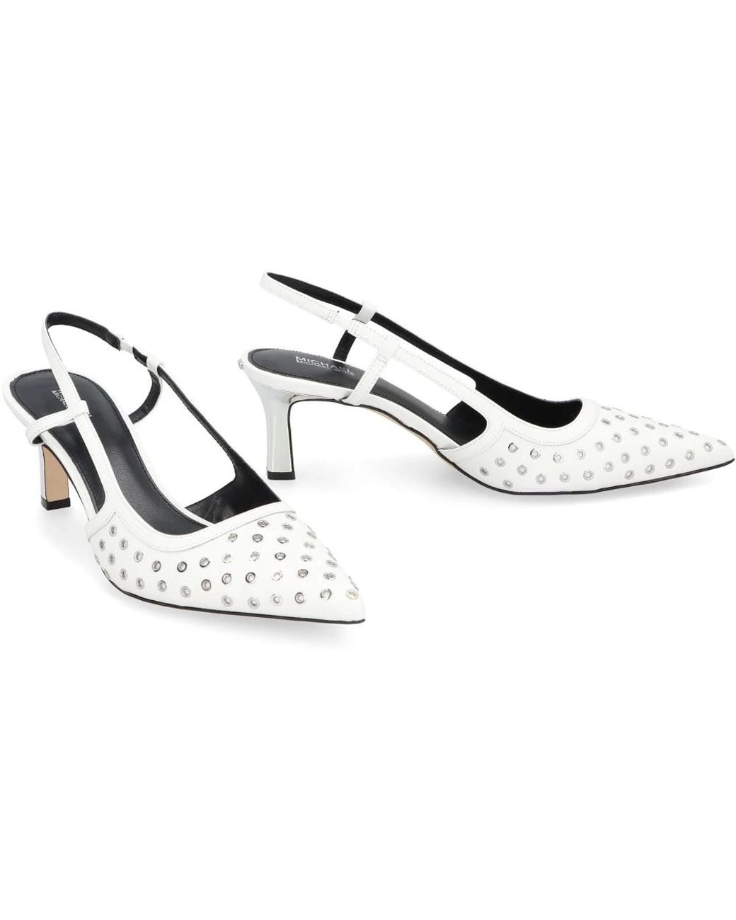 Michael Kors White Pumps