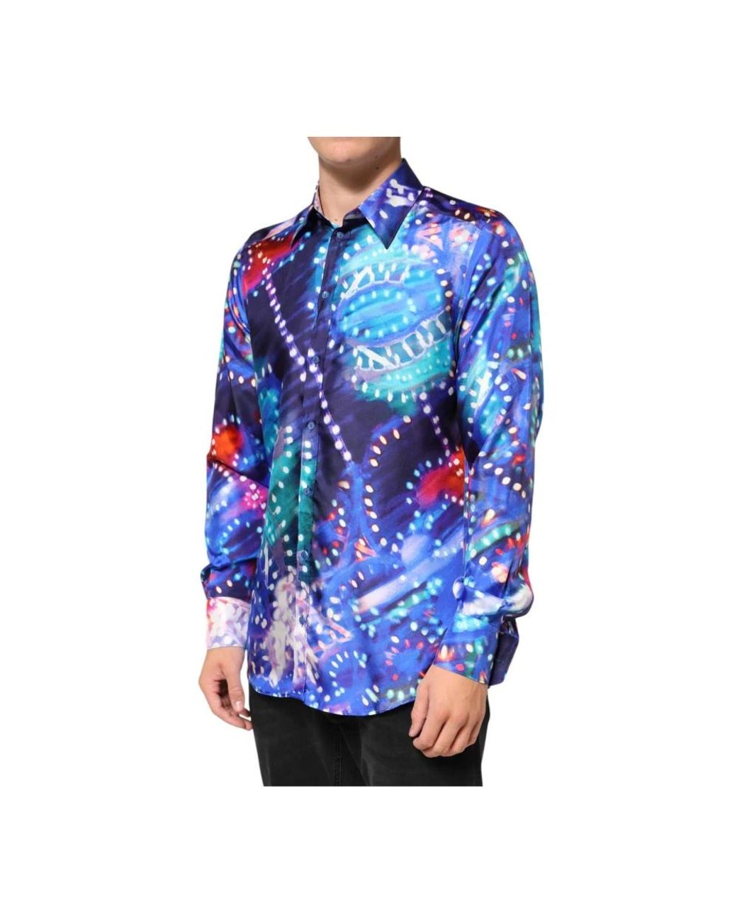 Dolce & Gabbana Blue Casual Shirts for men