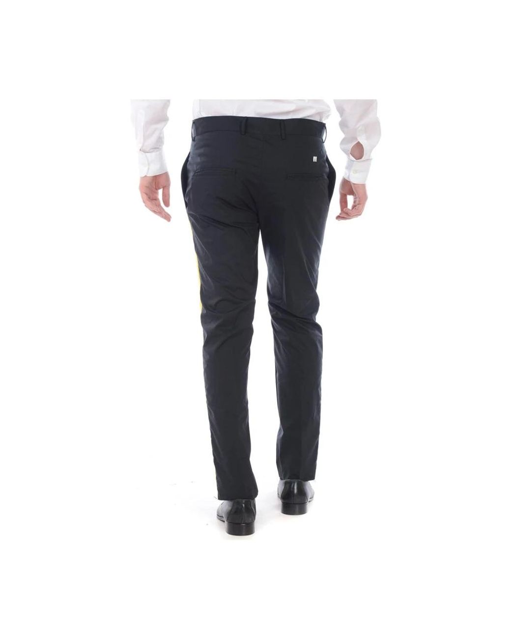 Daniele Alessandrini Blue Chinos for men