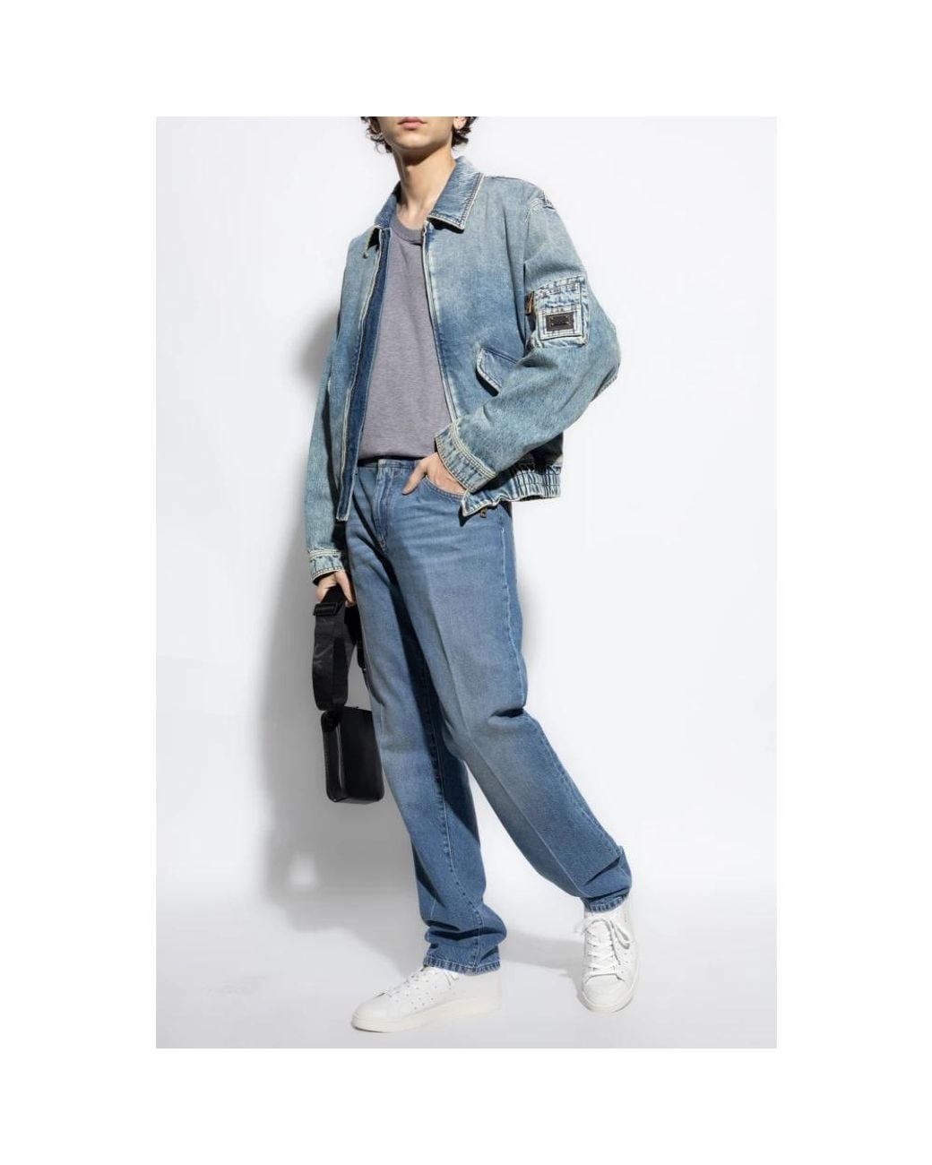 Dolce & Gabbana Gray Sleeveless Tops for men