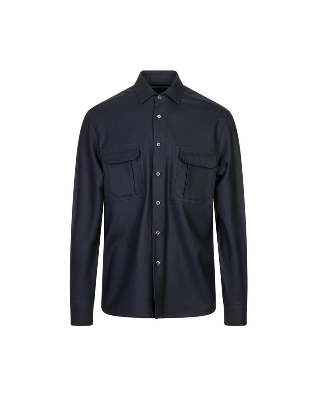 Corneliani Langarmhemd in Blue für Herren