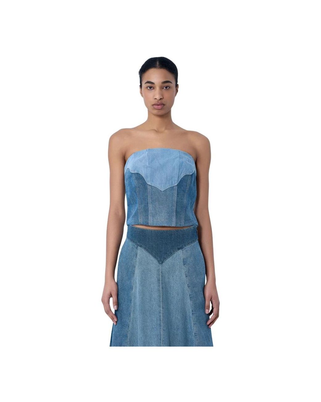 Levi's Blue Sleeveless Tops