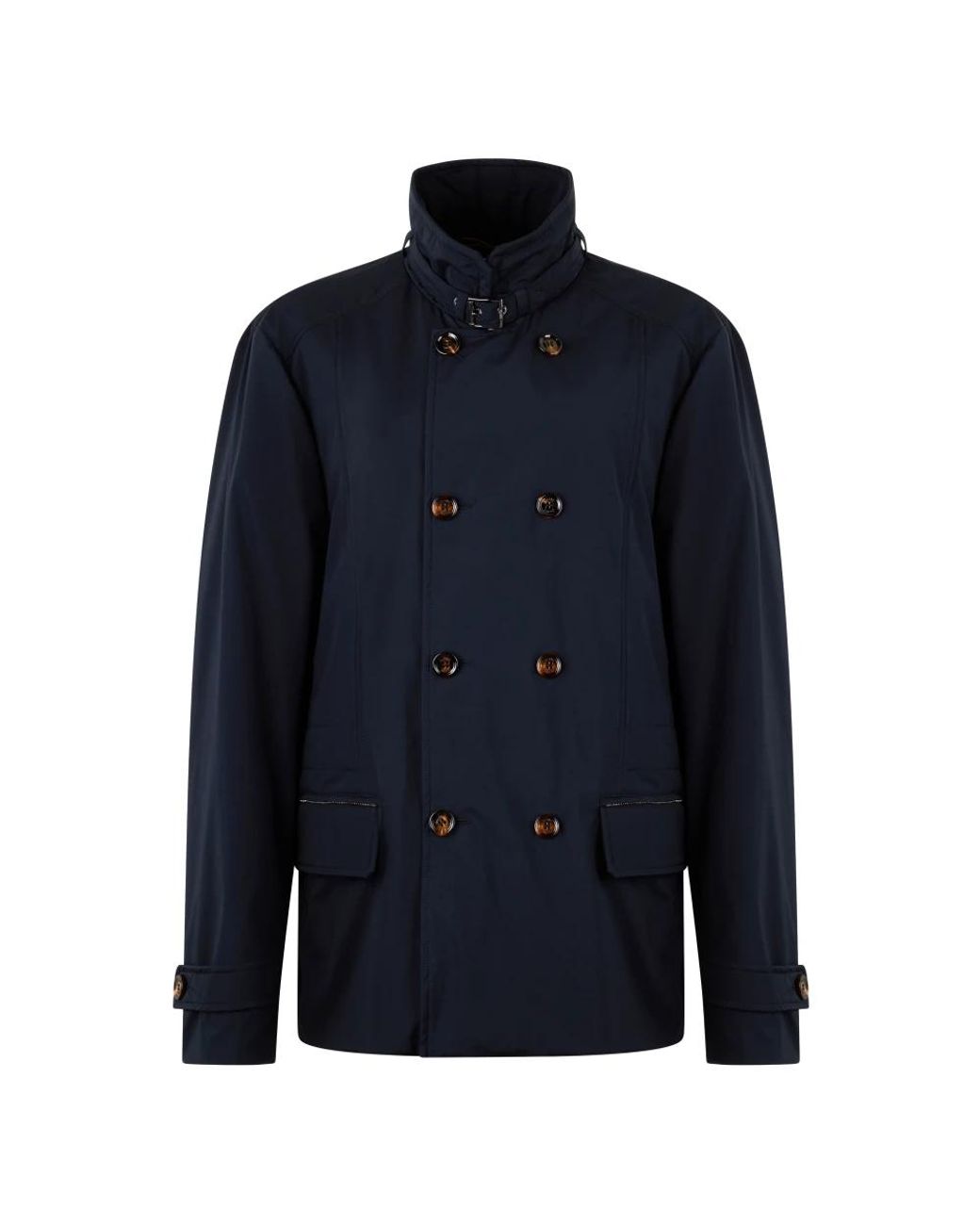 Moorer Elegante Winterjas in het Blue voor heren