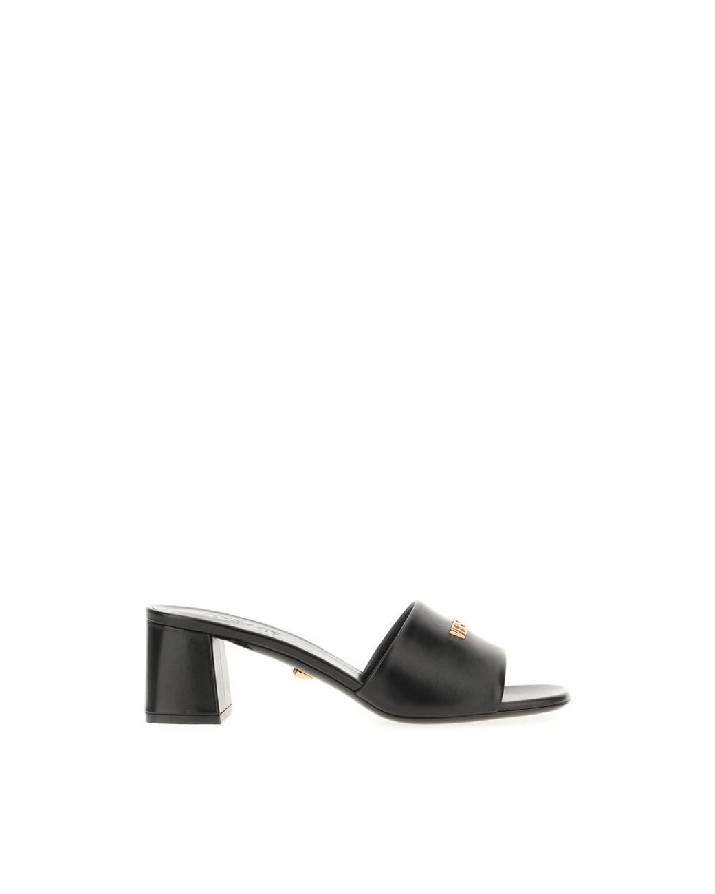 Versace Heeled Mules in het Black