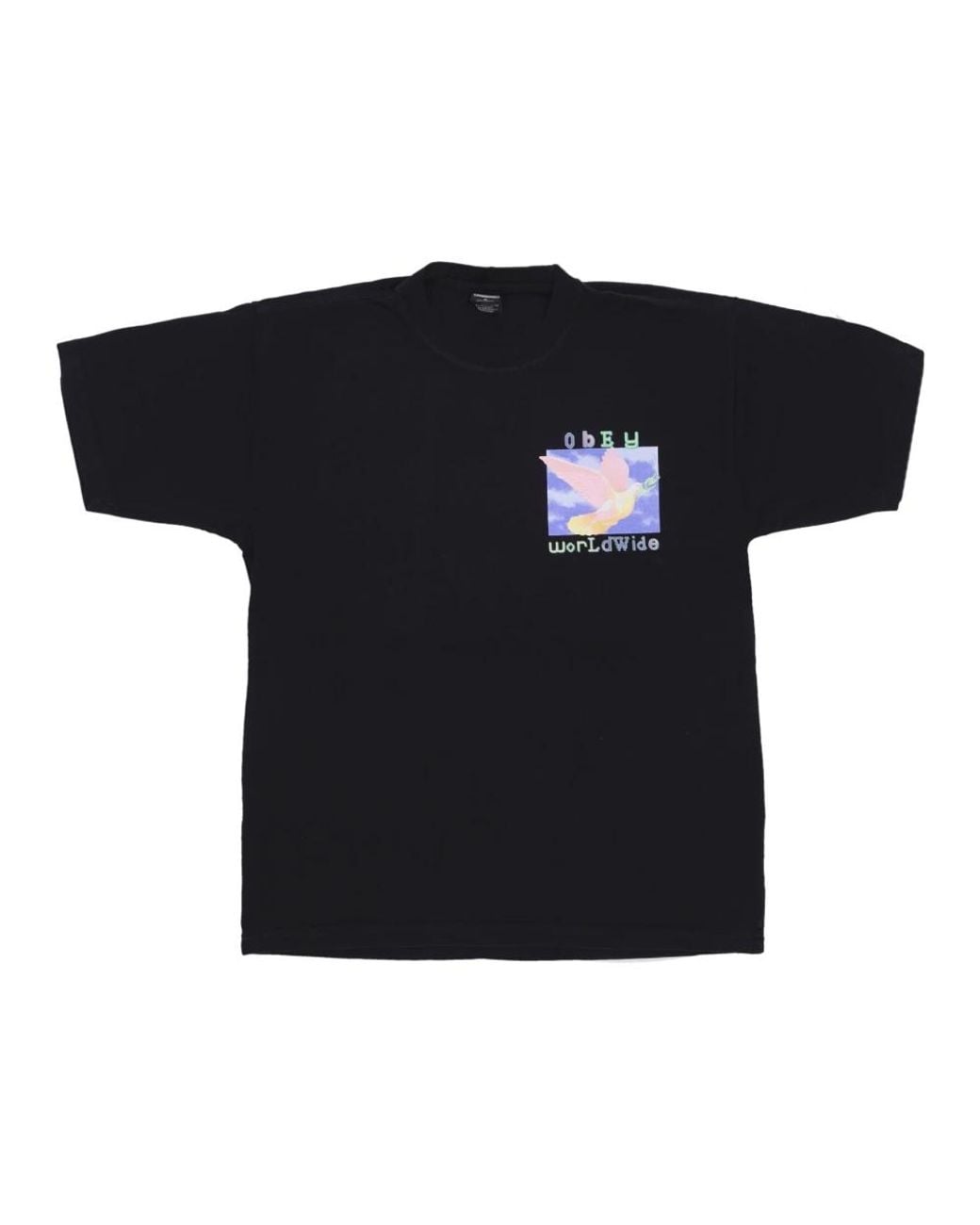 Obey Black T-Shirts for men