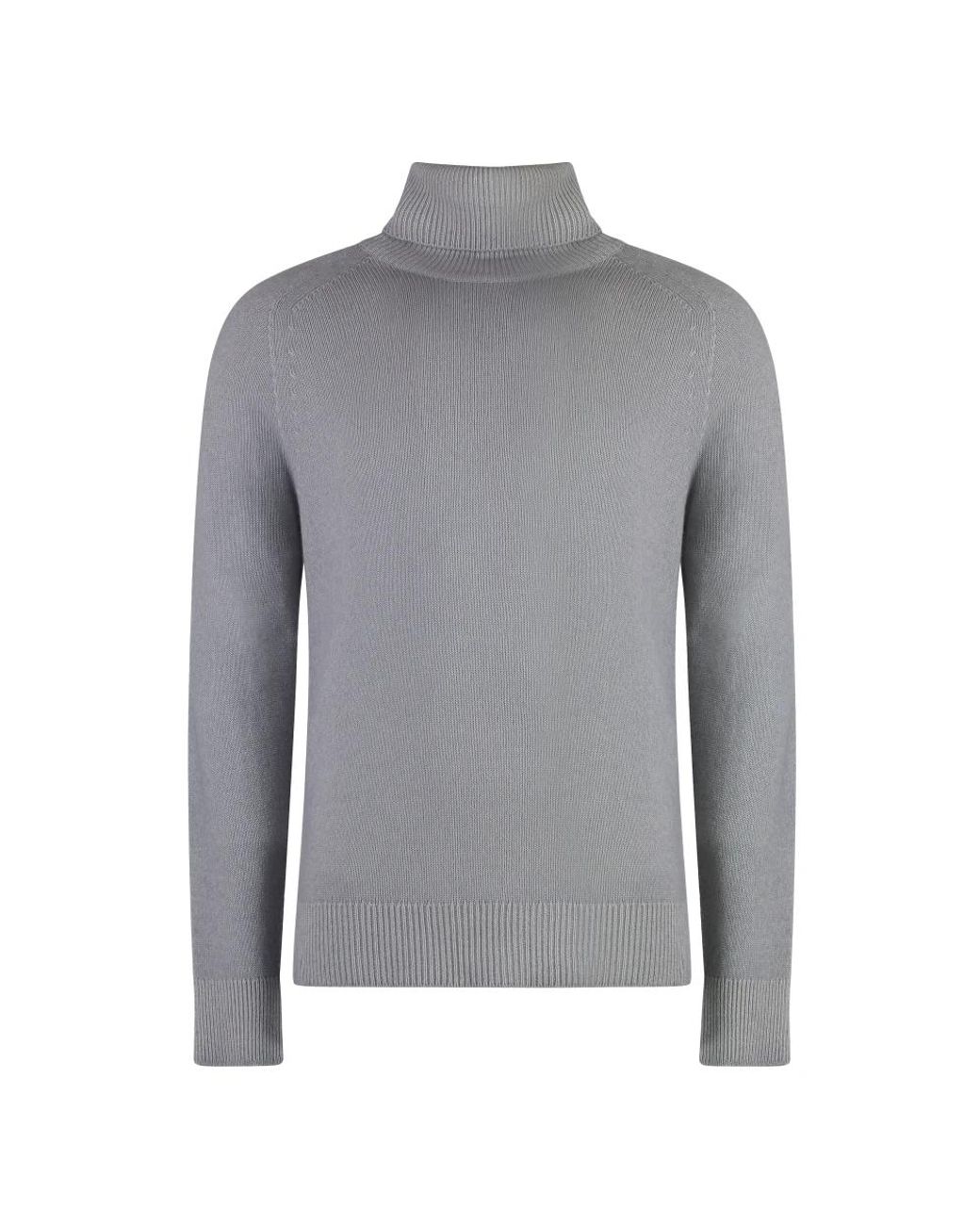 Malo Gray Cashmere Knitwear for men