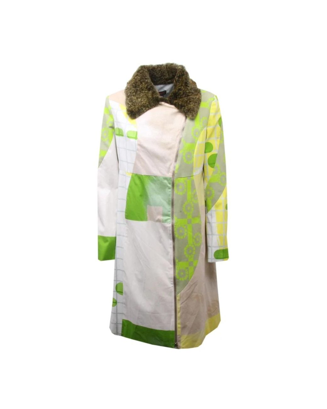 Custoline Green Single-Breasted Coats