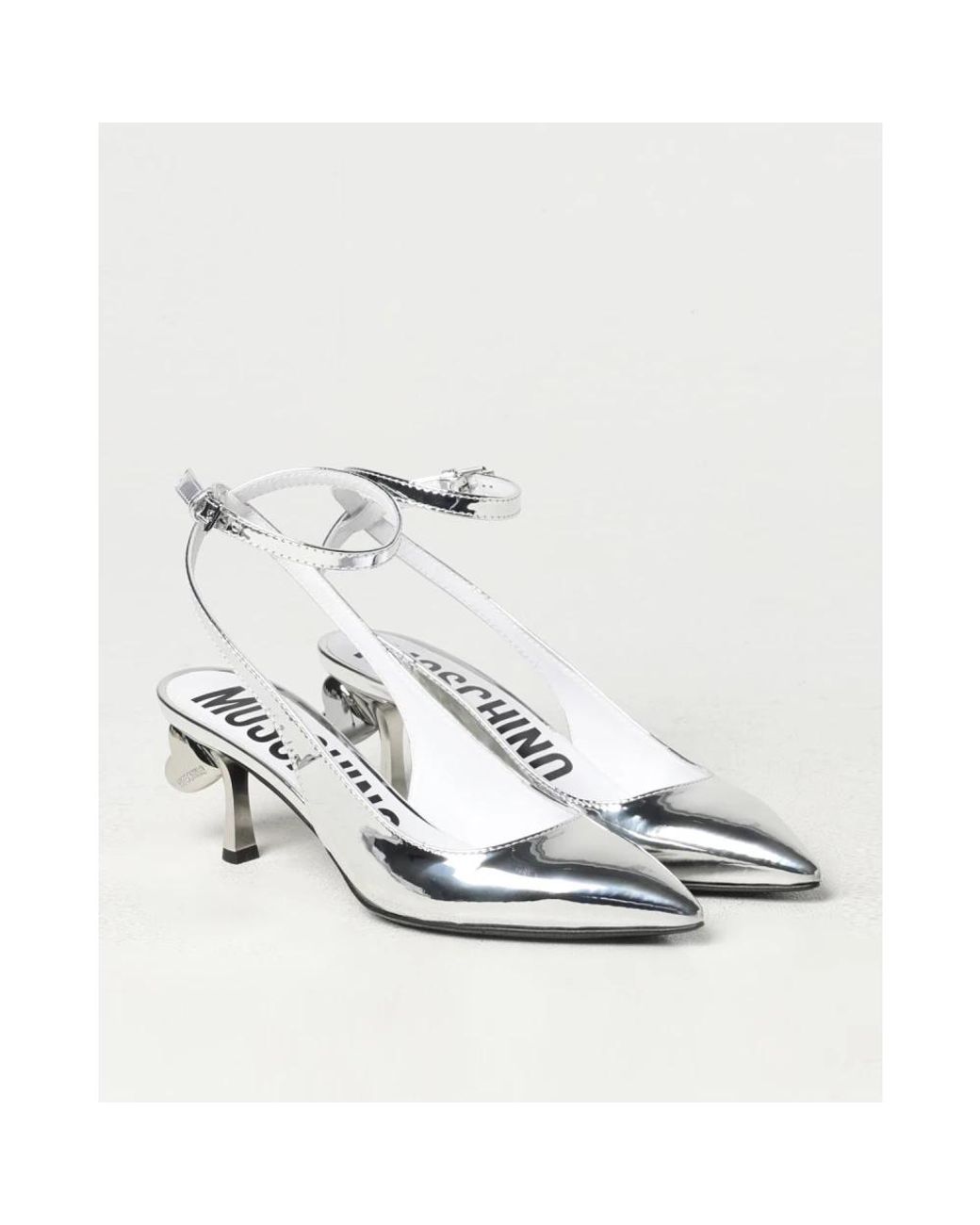 Moschino White Pumps