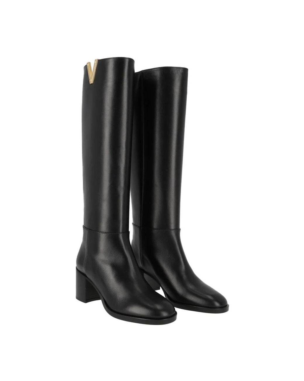 Via Roma 15 Black High Boots