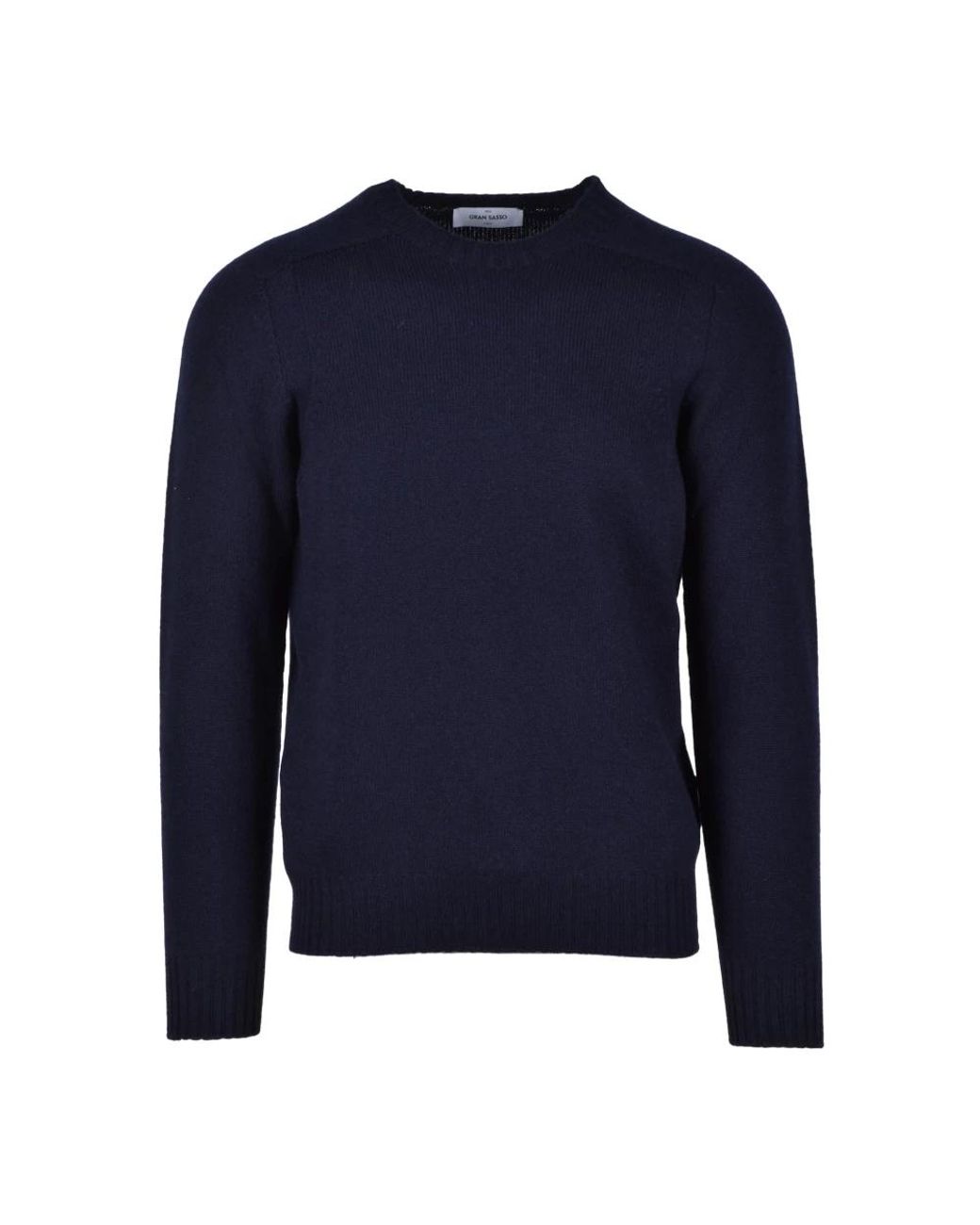Gran Sasso Blue Round-Neck Knitwear for men