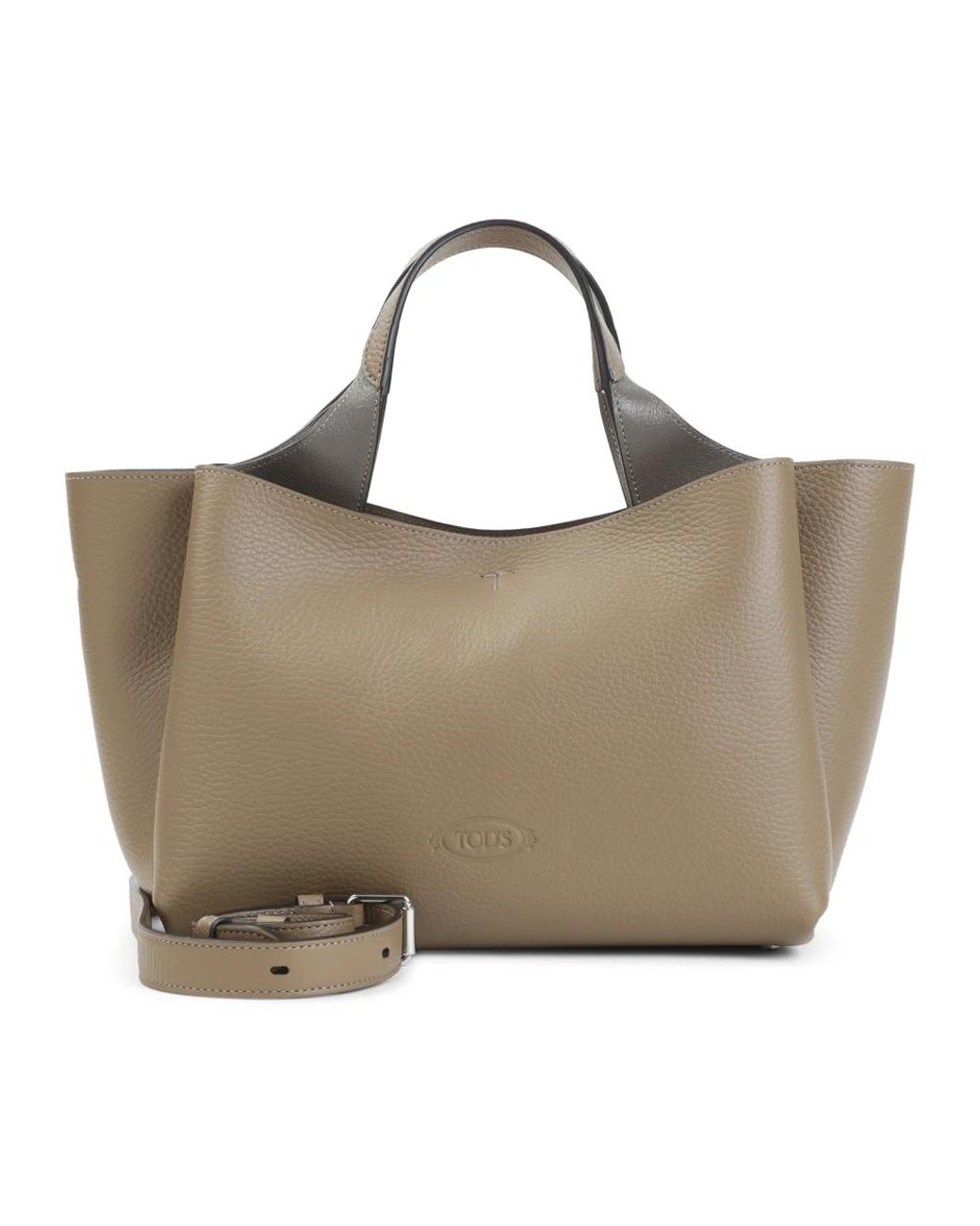 Tod's Natural Shopping Bags