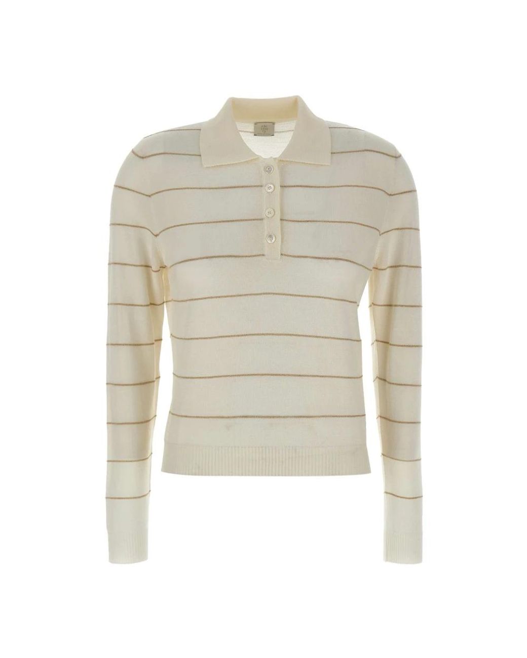 Eleventy White Round-Neck Knitwear