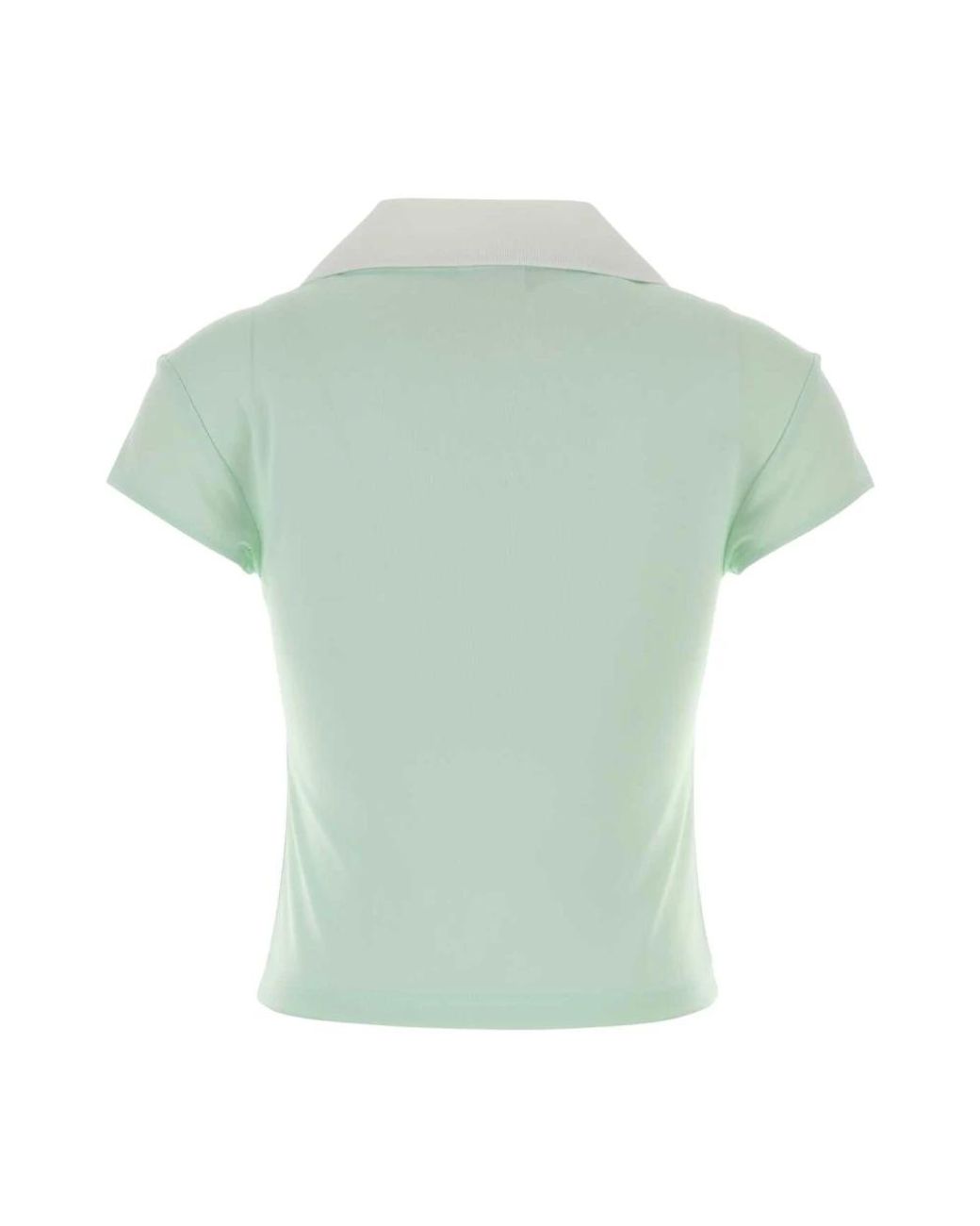 Courreges Green Polo Shirts
